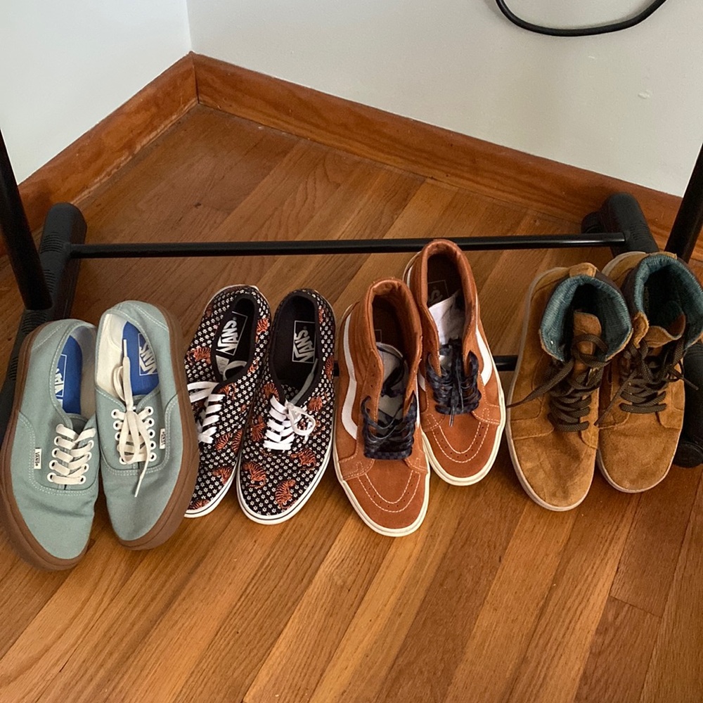 Vans Shoes - Lot of 4 Pairs - Size M7.5 W9